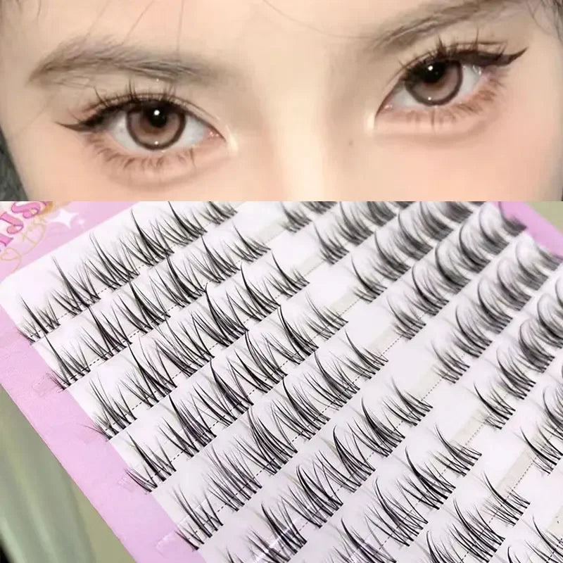 Natural Eyelash Clusters DIY Manga