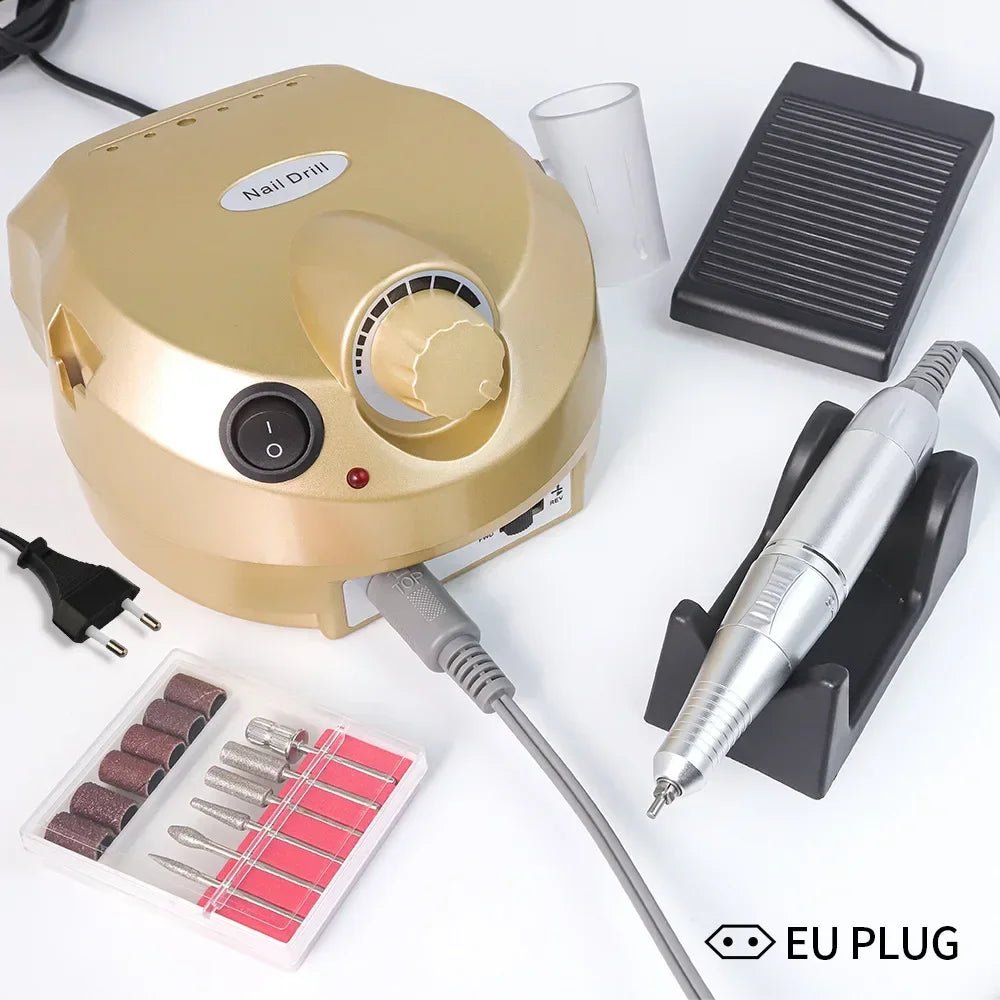 Electric Nail Drill Machine Manicure Pedicure Professional