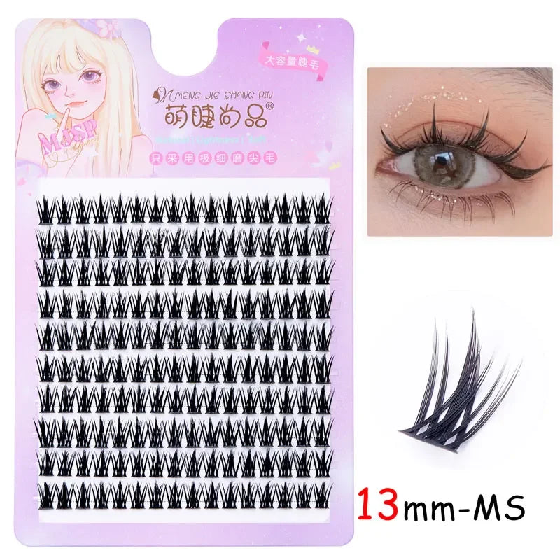 Natural Eyelash Clusters DIY Manga