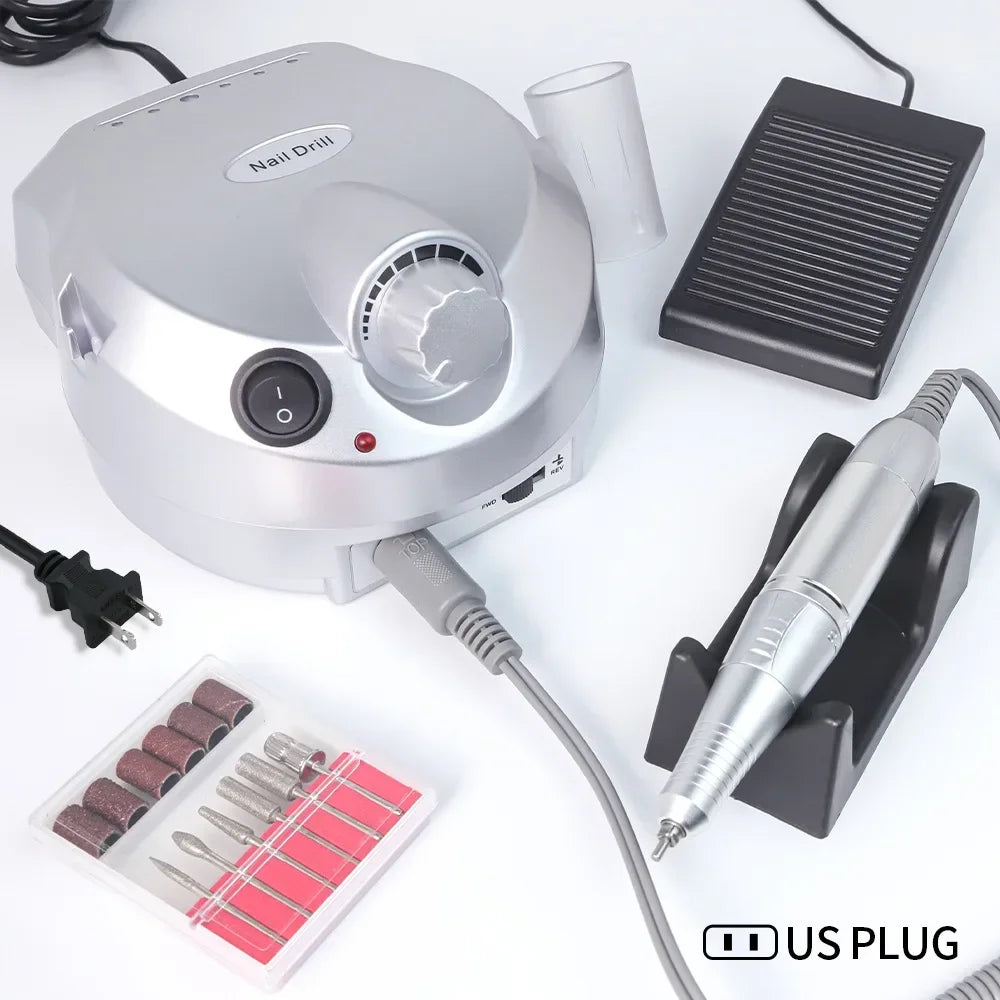 Electric Nail Drill Machine Manicure Pedicure Professional