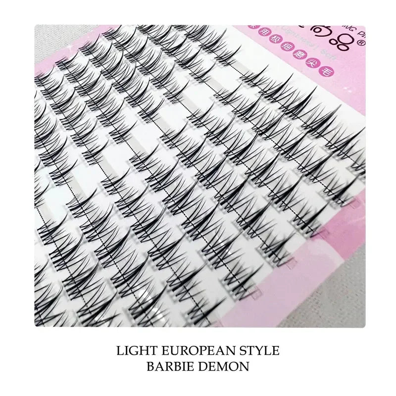 Natural Eyelash Clusters DIY Manga