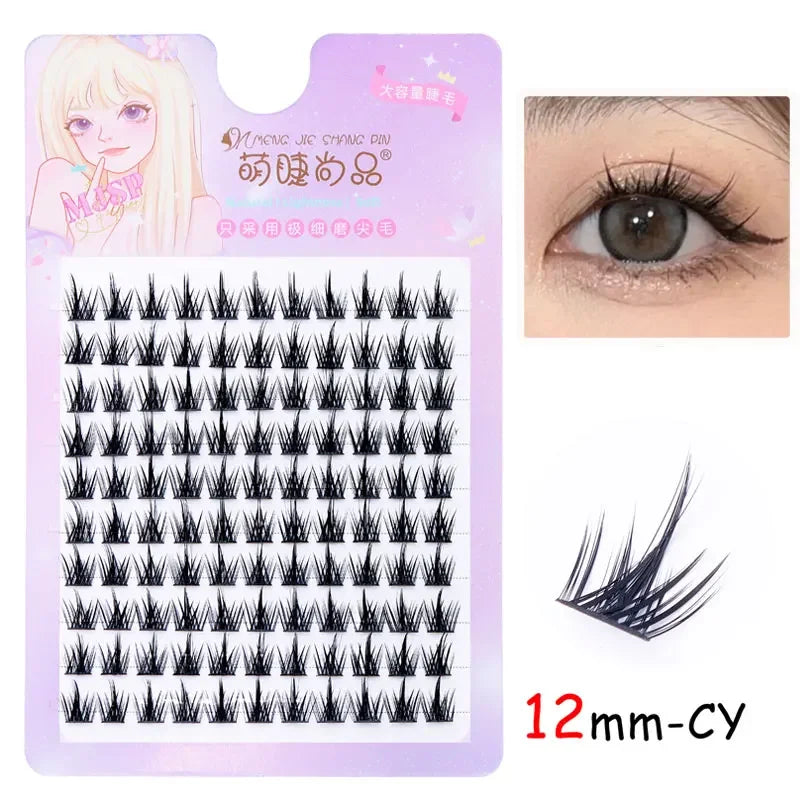 Natural Eyelash Clusters DIY Manga