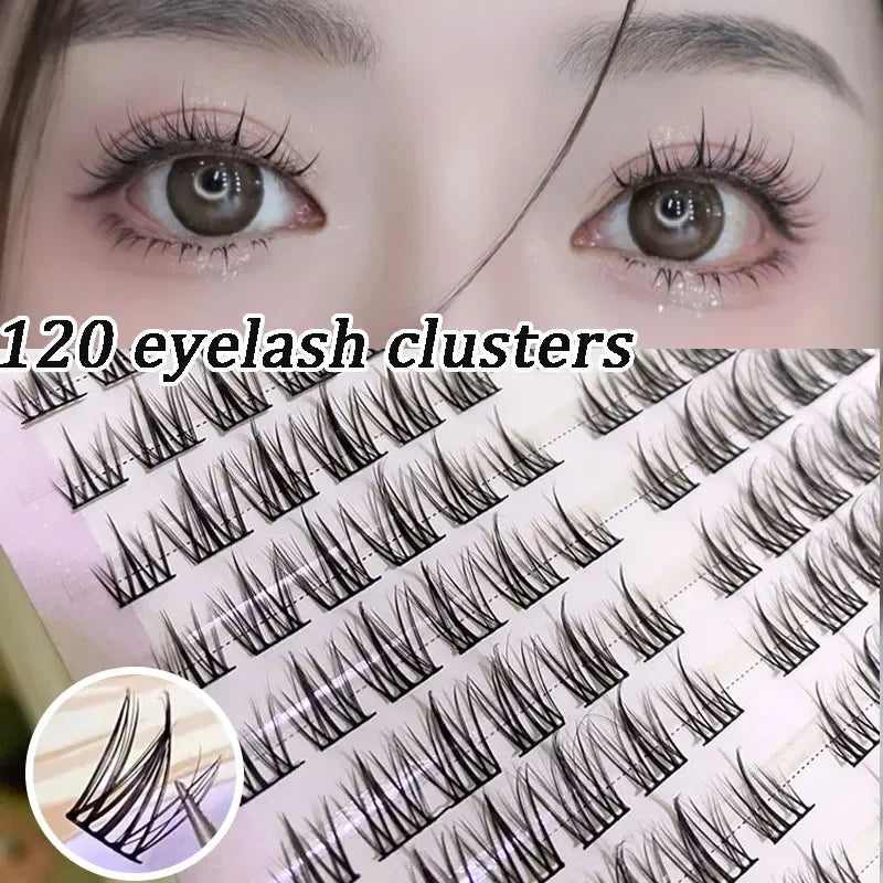 Natural Eyelash Clusters DIY Manga