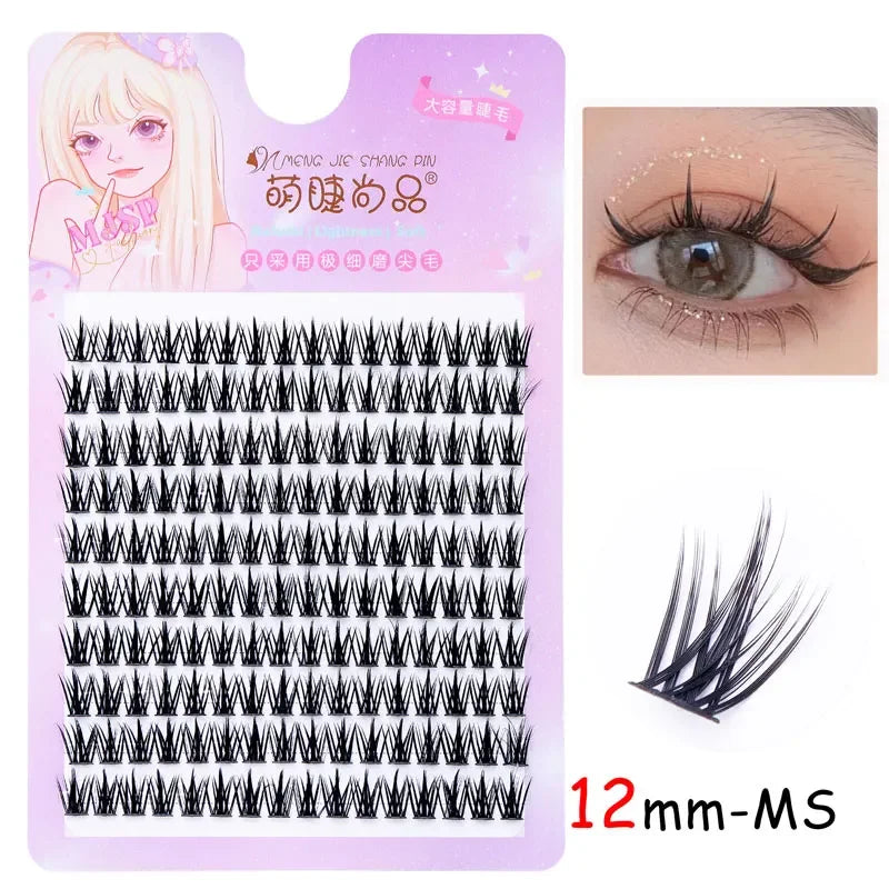 Natural Eyelash Clusters DIY Manga