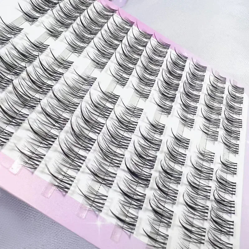 Natural Eyelash Clusters DIY Manga