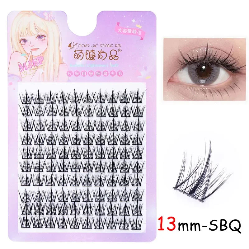 Natural Eyelash Clusters DIY Manga