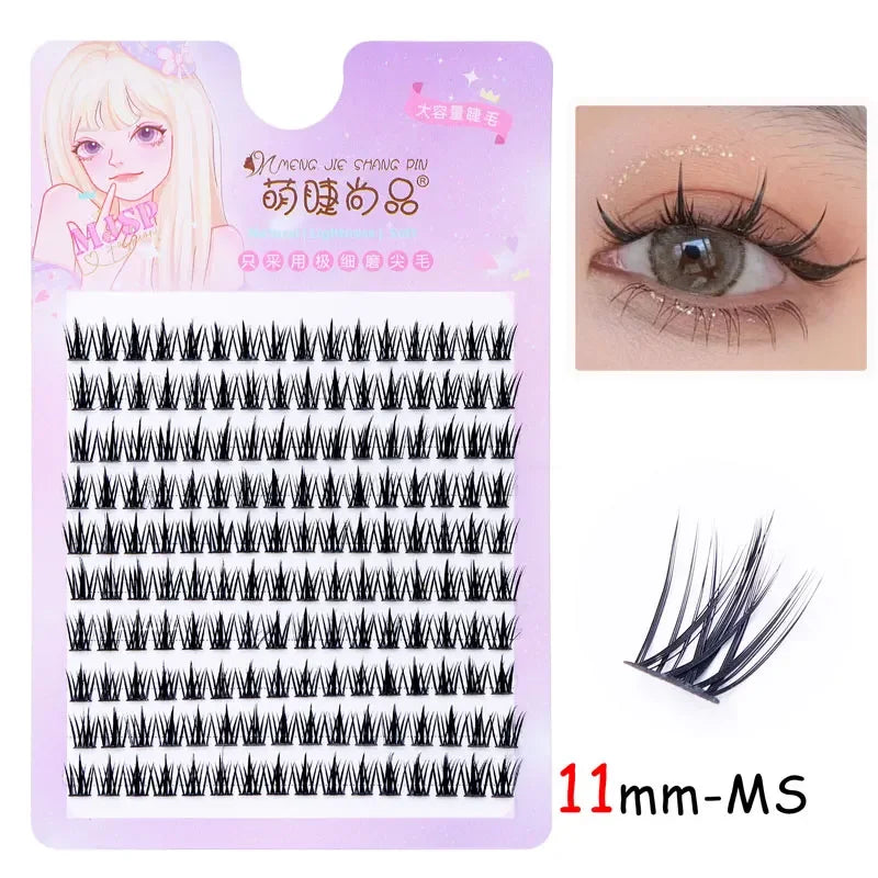 Natural Eyelash Clusters DIY Manga