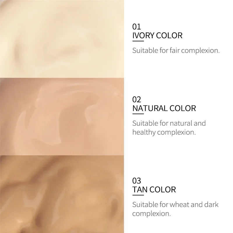 30ml Liquid Foundation Waterproof Makeup High Coverage