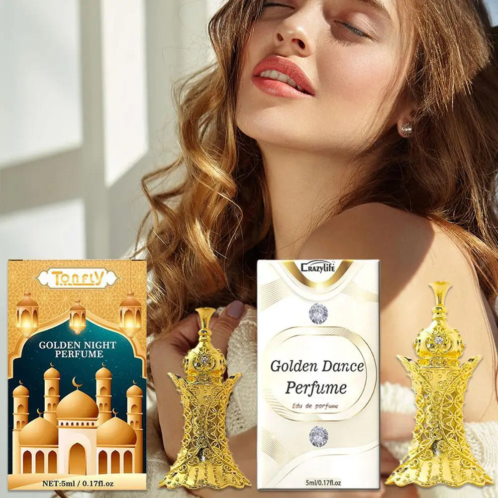 TONFLY Dubai Arab Beauty Salon Perfume Light Fragrance Fresh Premium Essential Oil Perfume Ladies Dating Gifts Dropshipping