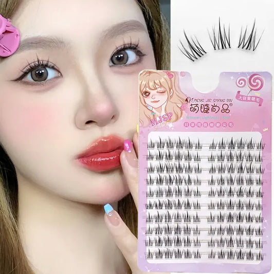 Natural Eyelash Clusters DIY Manga