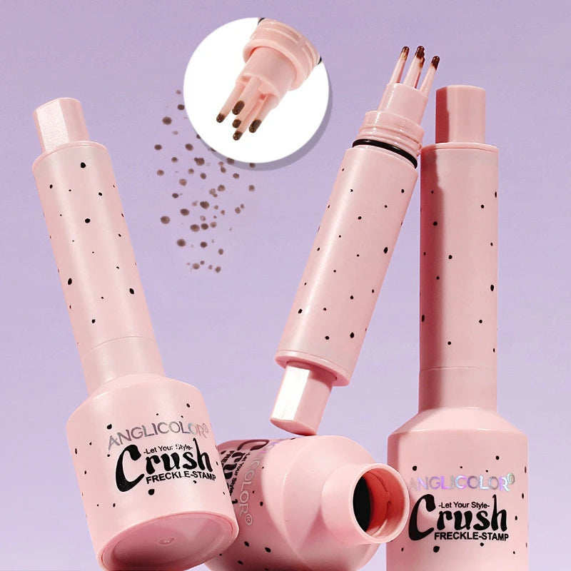 Face Fake Freckles Pen Waterproof Lifelike Concealer Dot Spot Pen Natural Soft Brown Freckles Pencils Makeup Tool Cosmetics