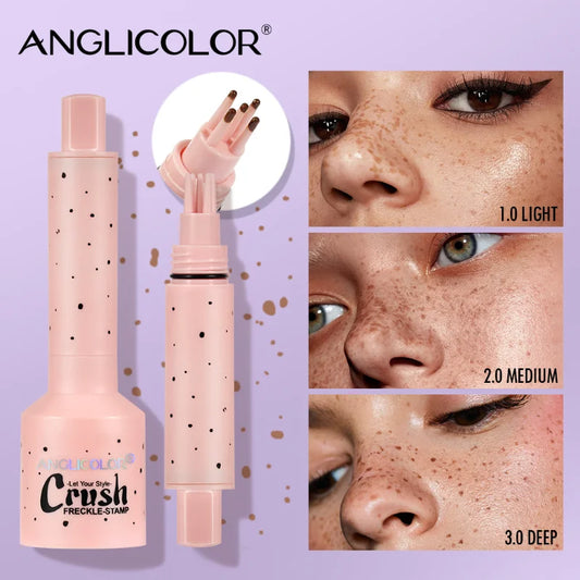 Face Fake Freckles Pen Waterproof Lifelike Concealer Dot Spot Pen Natural Soft Brown Freckles Pencils Makeup Tool Cosmetics