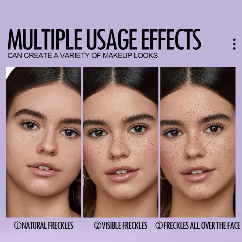 Face Fake Freckles Pen Waterproof Lifelike Concealer Dot Spot Pen Natural Soft Brown Freckles Pencils Makeup Tool Cosmetics