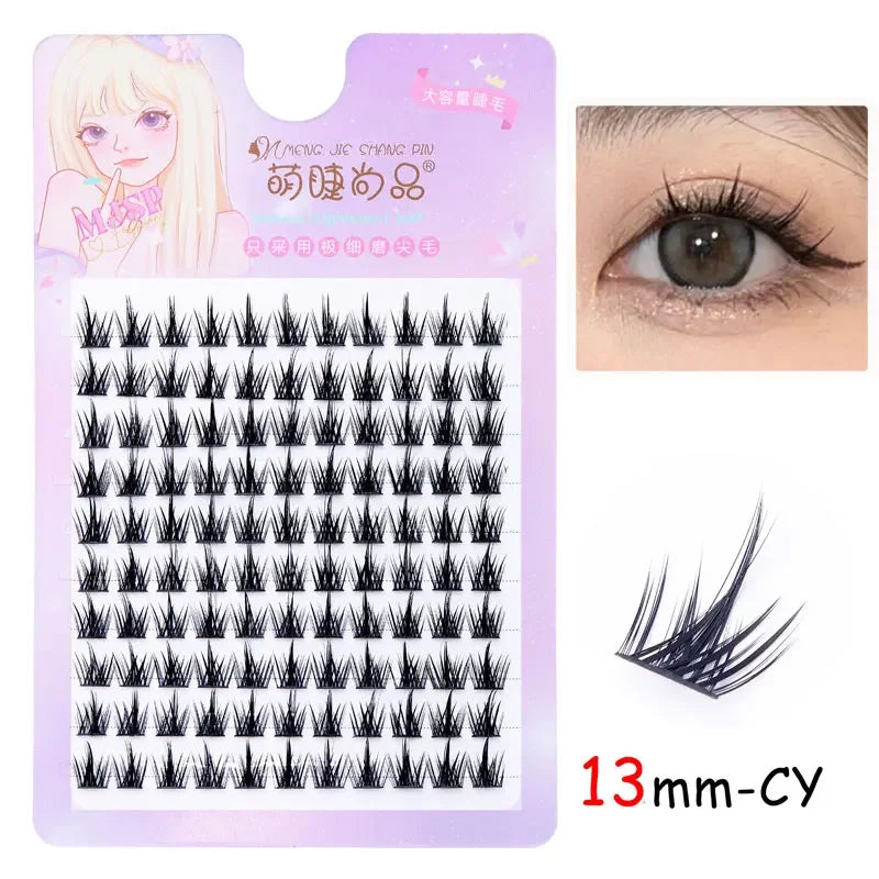 Natural Eyelash Clusters DIY Manga